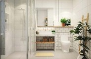 Những cách hay làm cho nhà tắm, nhà vệ sinh của bạn luôn được khô ráo, thoáng mát.