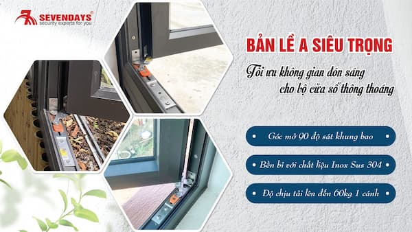 BẢN LỀ A SIÊU TRỌNG SEVENDAYS VÀ NHỮNG ĐIỀU CẦN BIẾT