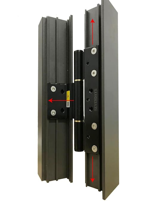 Bản lề lá 3d Sevendays là loại bản lề có trọng tải cao và bền chắc