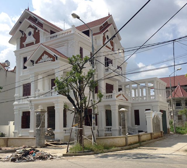 Biệt thự kiến trúc Pháp tại Phú Lộc 4 - Thành phố Lạng Sơn - tinh tế, độc đáo và nghệ thuật