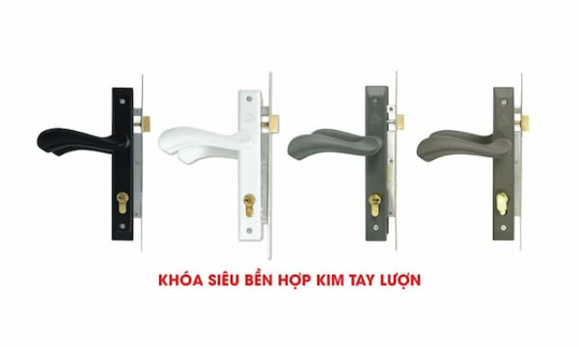 Cách mở khóa tay gạt cửa nhôm khi không có chìa