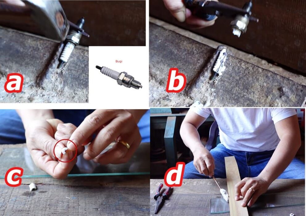Tự cắt kính tại nhà đơn giản bằng bugi dễ làm, an toàn