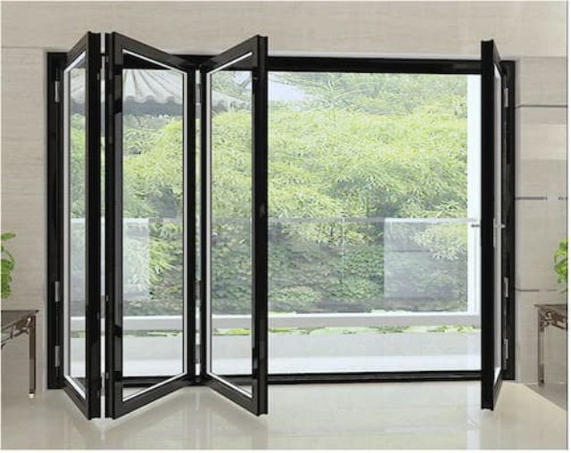 Mẫu cửa nhôm kính phong thủy số 2