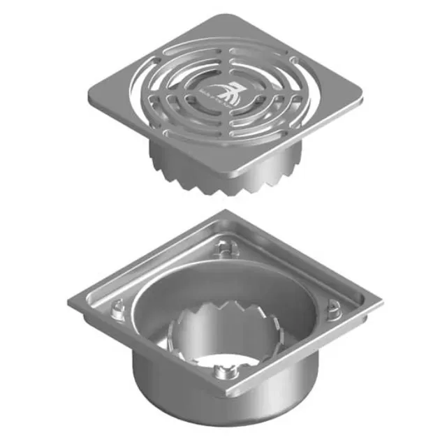 Top 5 loại phễu thoát sàn ngăn mùi hiệu quả nhất hiện nay Thoát sàn SAV-12X-04