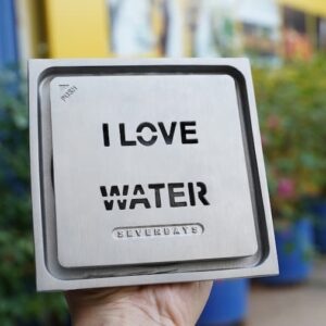 THOÁT SÀN TÌNH YÊU 100 | INOX 304 ĐÚC NGUYÊN KHỐI | SAV-10UM/L-04X