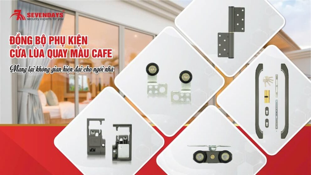 Khóa cửa Sevendays phù hợp với những nhôm hệ nào? khóa cửa lùa