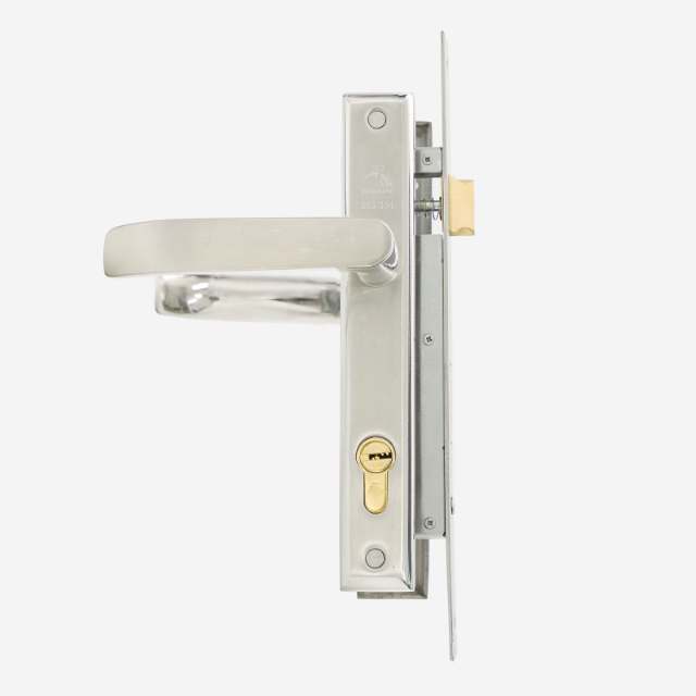 DÒNG KHÓA CỬA NHÔM NÀO CÓ ĐỘ CHẮC KHỎE CAO? Khóa Siêu Bền Inox Vĩnh Cửu Tay Thẳng Sevendays