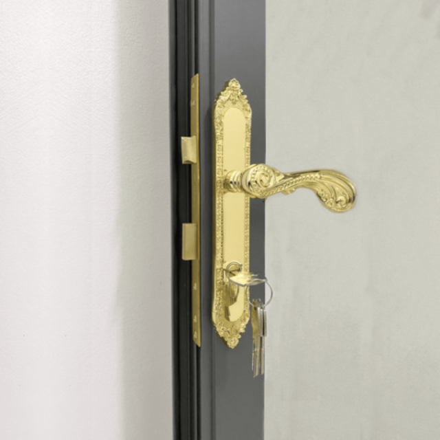 Hình ảnh khóa siêu bền đồng ma vàng 24k 