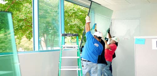Những lưu ý khi lắp đặt cửa kính cường lực Quá trình vận chuyển