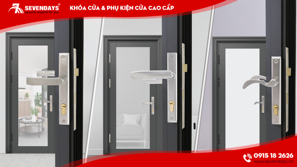 Khóa Inox Sevendays có gì nổi bật so với các loại khóa thông thường? Thiết kế hiện đại, sang trọng
