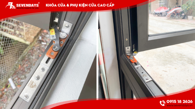 Ứng dụng của bản lề A Sevendays