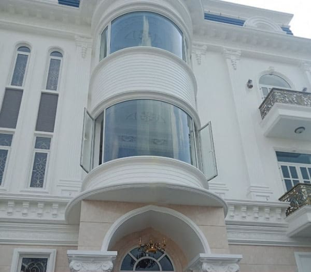 CÁC MẪU CỬA NHÔM XINGFA UỐN VÒM ĐẸP NHẤT Vách kính uốn vòm