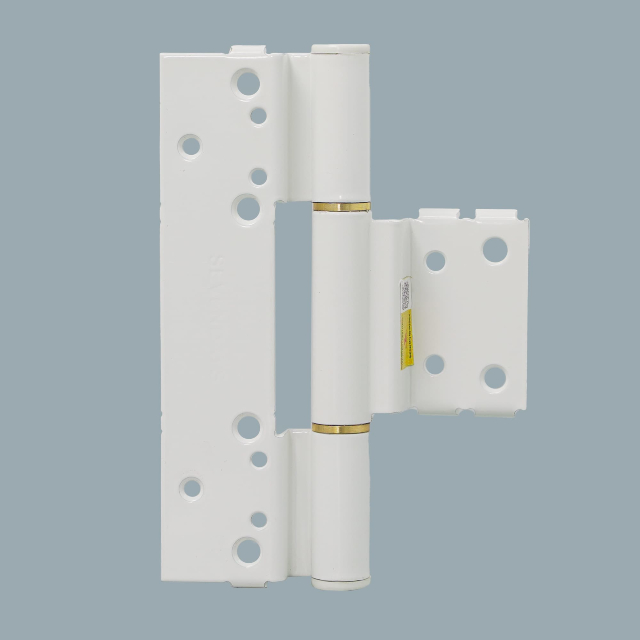 Bản lề cửa nhôm Xingfa 2D, 3D, 4D cao cấp, chất lượng, giá tốt Bản lề 3D nối cánh Xingfa màu trắng thanh lịch, trẻ trung