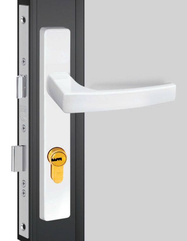 Khóa Việt Tiệp tay gạt 04282 thiết kế đơn giản phù hợp hệ nhôm Xingfa
