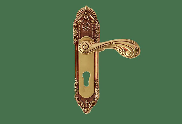 Mẫu khóa tay gạt thích hợp cho không gian phong cách cổ điển
