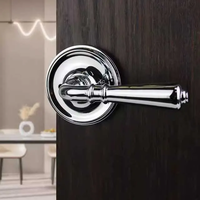 Khóa tay gạt không chìa bằng đồng kiểu Ý LP0404