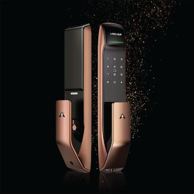 TOP 5 khóa cửa vân tay cho cửa nhôm đáng mua nhất hiện nay Khóa vân tay Archer A6S
