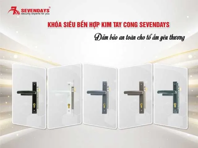 Sevenday là đơn vị cung cấp các loại khóa cửa tay gạt uy tín