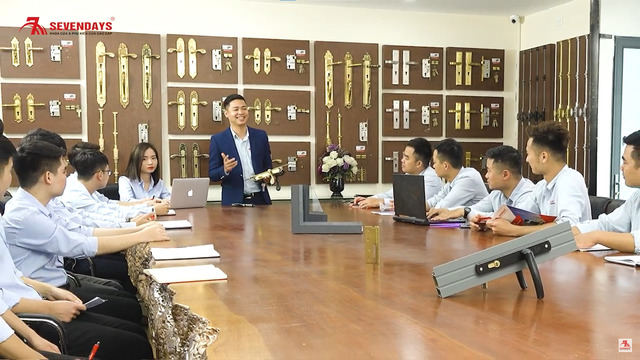 Tay nắm cửa cao cấp - Xu hướng lựa chọn sang trọng Sevendays thương hiệu nổi bật về tay nắm cửa cao cấp