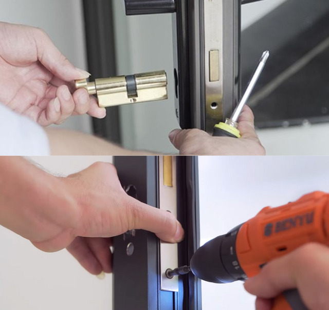 So sánh tự lắp khoá cửa nhôm Xingfa tại nhà và nhờ thợ chuyên nghiệp