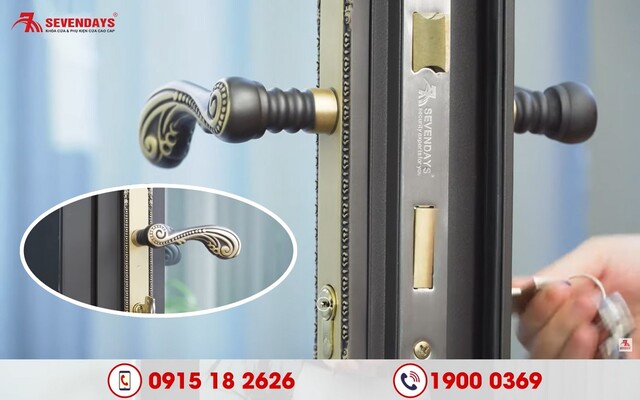 Tay nắm cửa giá rẻ - Có nên chọn hay không? Tay nắm cửa cao cấp có thiết kế chống trượt, thao tác nhẹ nhàng