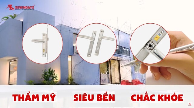 Tay nắm cửa cao cấp – Xu hướng lựa chọn sang trọng