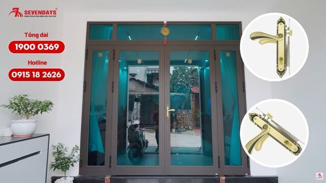 Các loại tay nắm cửa phổ biến và cách chọn phù hợp Tay nắm khóa an toàn, tiện lợi phù hợp cửa chính