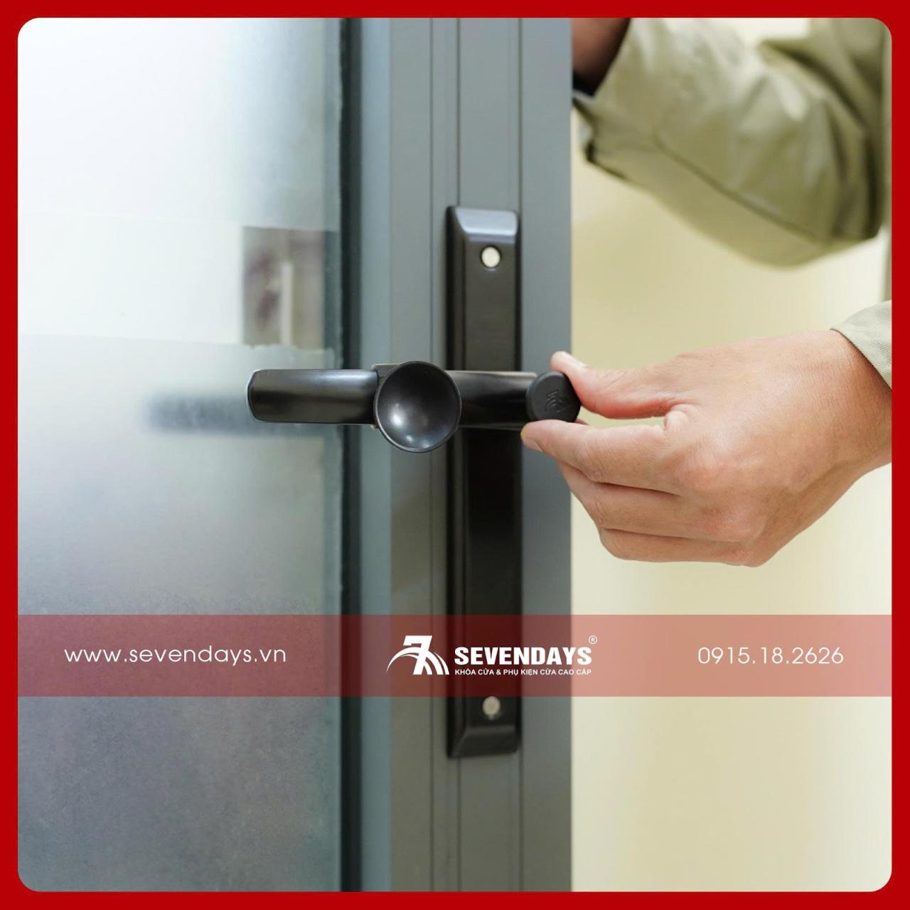 Trải nghiệm thực tế từ xưởng nhôm kính - Chia sẻ về sản phẩm khóa siêu bền không chìa Sevendays Khóa siêu bền không chìa Sevendays