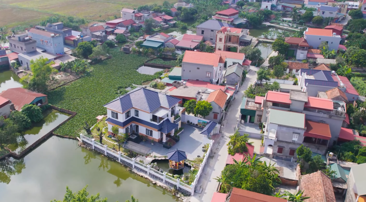 Không gian sống của gia đình anh Nhất ở Hải Dương