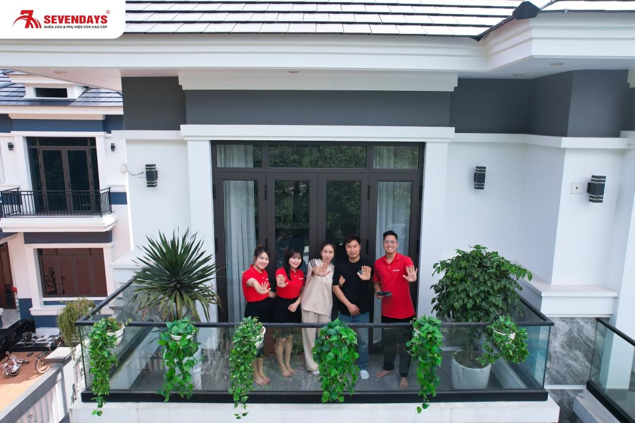 Công trình gia đình anh chị Cẩm Nhung tại Thái Nguyên Sevendays vinh hạnh được ghé thăm công trình hoàn thiện