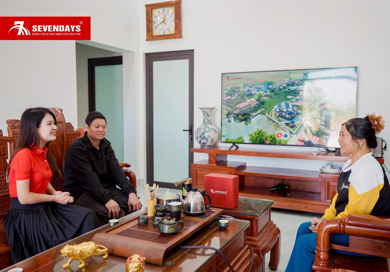 Chiến lược phát triển của Sevendays mang phụ kiện cửa chất lượng đến người Việt Sự hài lòng của khách hàng chính là thành công của Sevendays