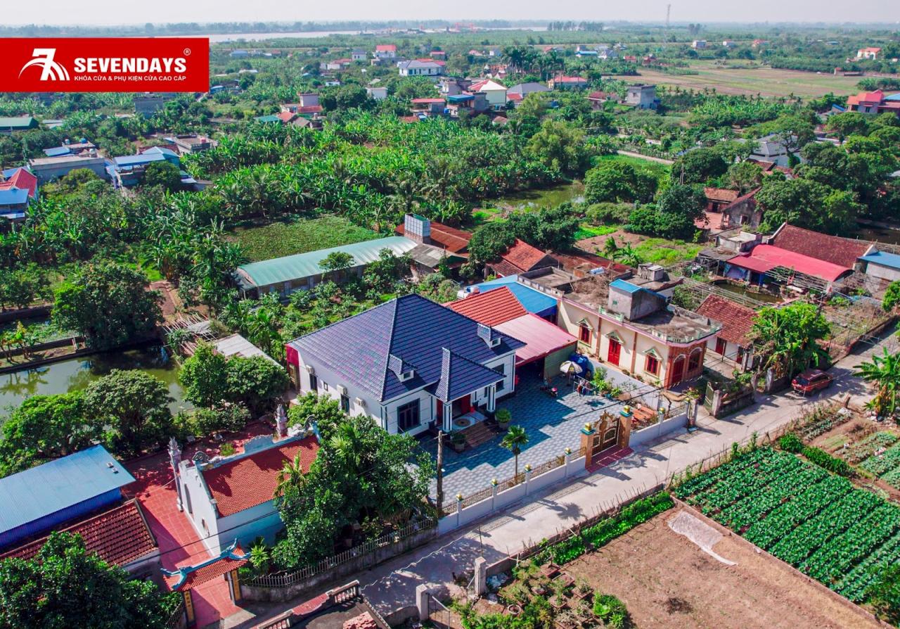 Công trình hoàn thiện nhìn từ trên cao