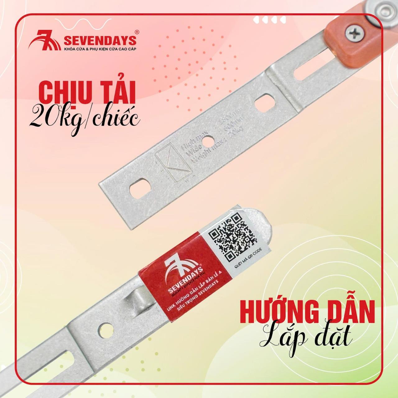 Thông số bản lề A18 Sevendays