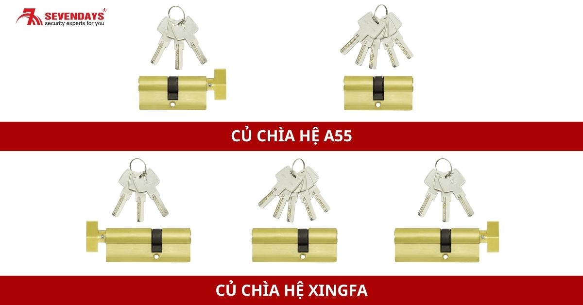 Kích thước linh hoạt phù hợp từng hệ nhôm