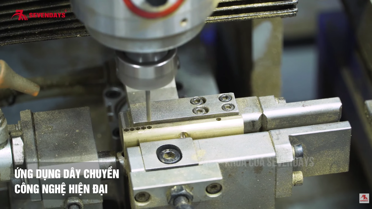 Dây chuyền công nghệ hiện đại của Sevendays? Quy trình sản xuất củ chìa đồng vi tính của Sevendays