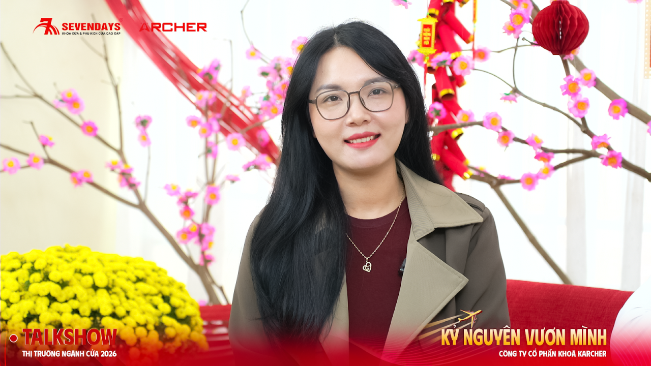 Talkshow “Kỷ Nguyên Vươn Mình” cùng Karcher Chị Khuyên có những chia sẻ trong Talkshow