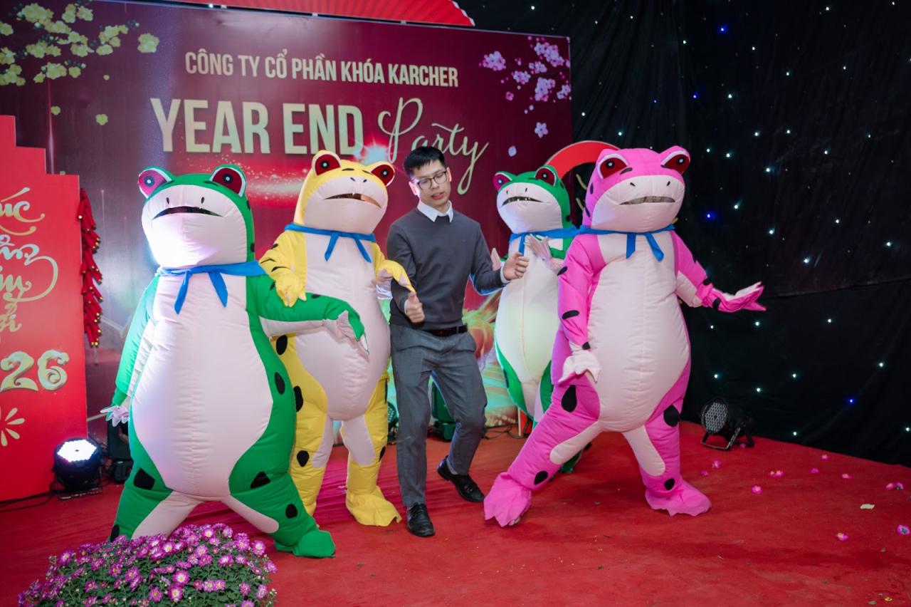 YEAR END PARTY 2025 – HÀNH TRÌNH NHÌN LẠI CÙNG KARCHER Không khí vui vẻ tại Year End Party
