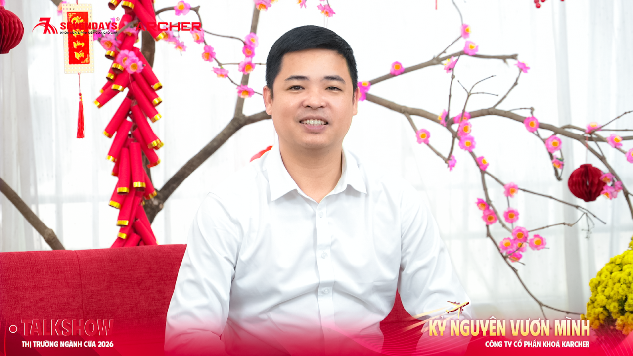 Talkshow “Kỷ Nguyên Vươn Mình” cùng Karcher Anh Trung chia sẻ những câu chuyện trong Talkshow