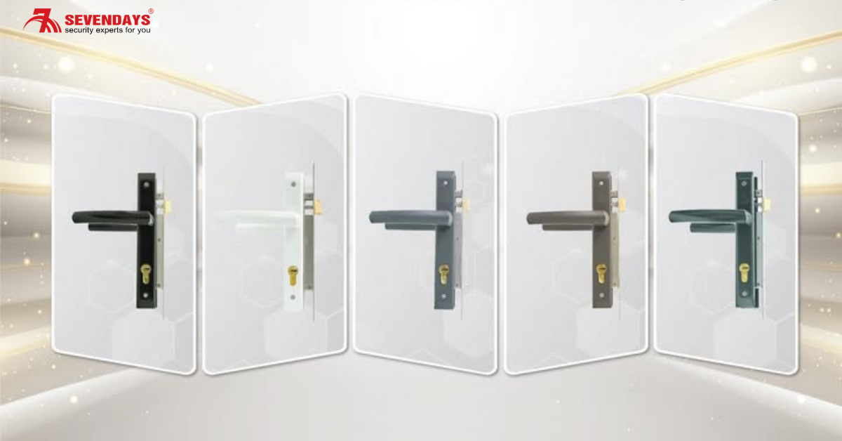 Mẫu khóa cửa nhôm Xingfa chính hãng Sevendays