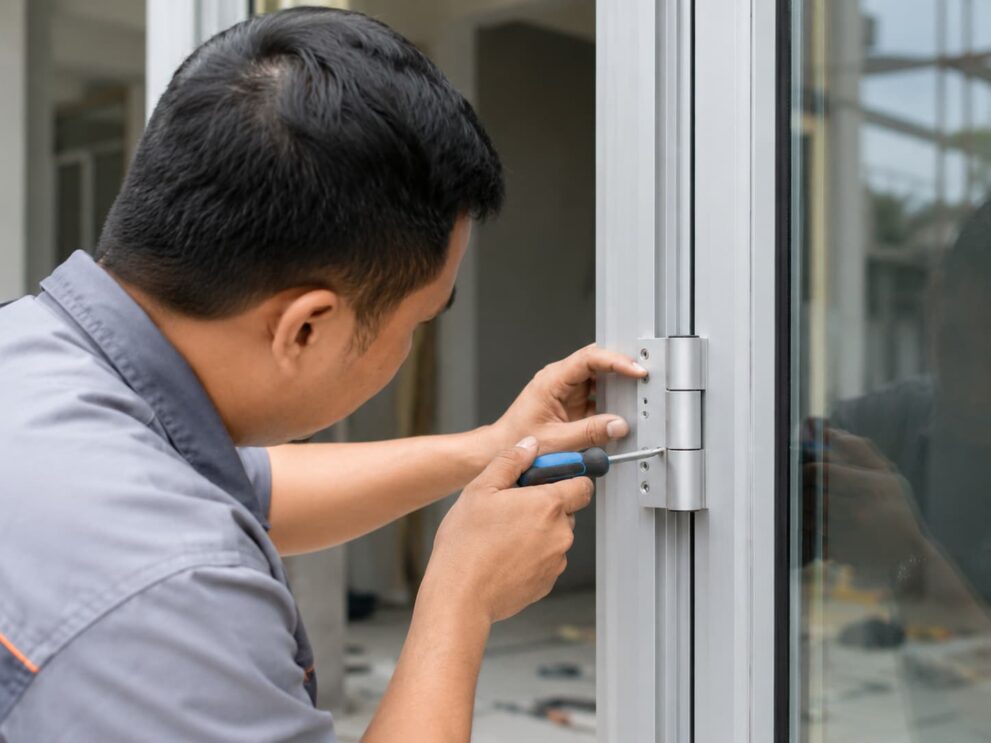 Lắp Phụ Kiện Cửa Nhôm Mất Bao Lâu? Bảng Giá Chi Phí Mới Nhất Cho Chủ Nhà Xây Mới Lắp đặt phụ kiện cửa nhôm